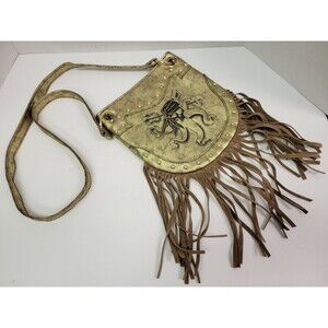 Disney Store Descendants 2 3 Uma Crossbody Purse Gold Tassels